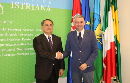 L'Ambasciatore della Repubblica del Kazakistan ha visitato la Regione Istriana