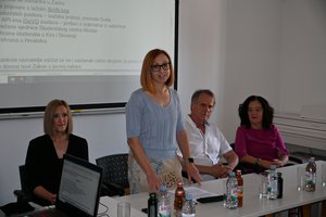 La Vicepresidente della Regione Acquavita ha partecipato alla riunione della Comunità dei centri studenteschi della Repubblica di Croazia