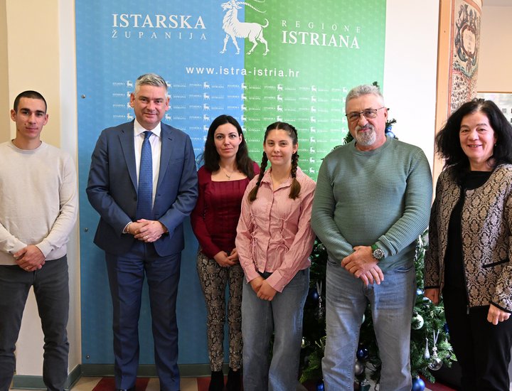 Župan Boris Miletić održao prijem za hrvatske reprezentativce u daljinskom jahanju iz Istre