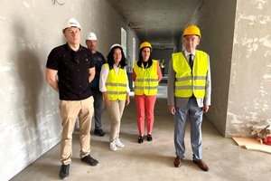 Župan Miletić obišao gradilište OŠ Svetvinčenat: Cilj nam je da sve škole kojima smo osnivači rade u jednoj smjeni i nadomak smo tome cilju