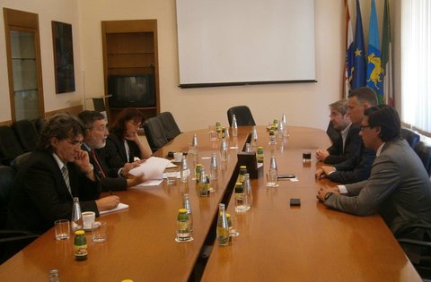 Incontro delle delegazioni della Voivodina e della Regione Istriana