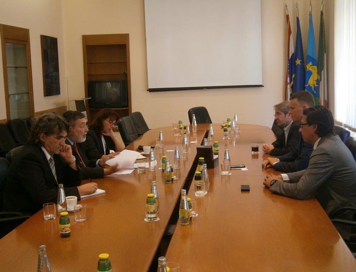 Incontro delle delegazioni della Voivodina e della Regione Istriana