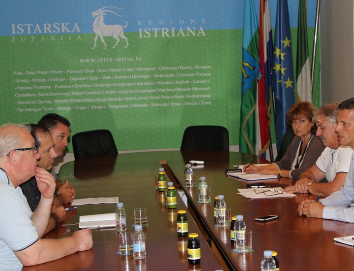 Incontro del Presidente Flego con i rappresentanti della Camera dell'artigianato della Regione Istriana