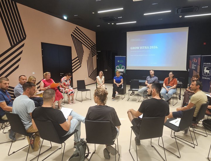 Uspješnim kick-off sastankom službeno je započeo program "GROW ISTRA 2026 – Akcelerator poduzetničkih projekata!"