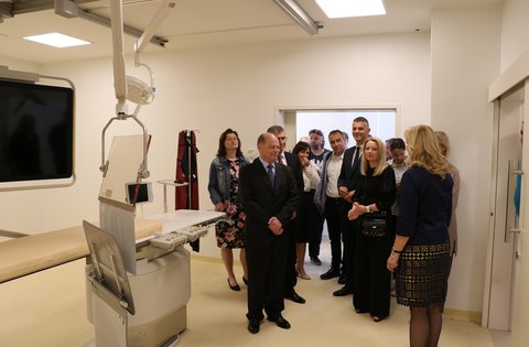 Aperto solennemente il nuovo edificio di Diagnostica dell'Ospedale generale di Pola