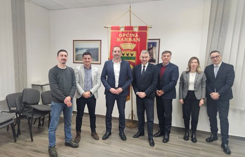Il presidente della Regione Istriana Boris Miletić ha visitato il Comune di Barbana