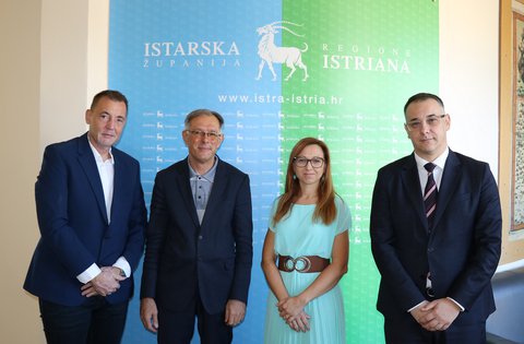 Il Console generale della Repubblica di Serbia in visita nella Regione Istriana