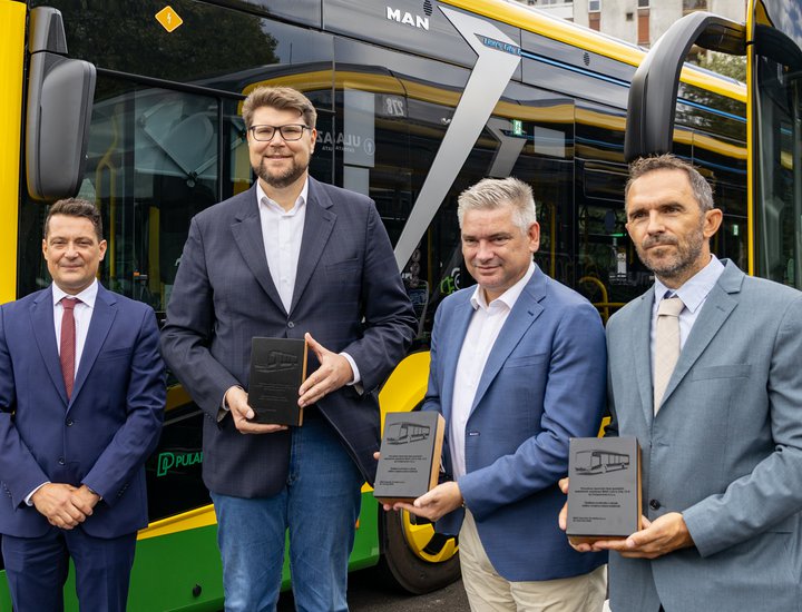 Pulapromet pustio u promet šest novih električnih autobusa – završen projekt nabave ukupno 12 električnih autobusa