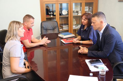 Il Presidente Flego ha tenuto un incontro con l'Associazione regionale della croce rossa
