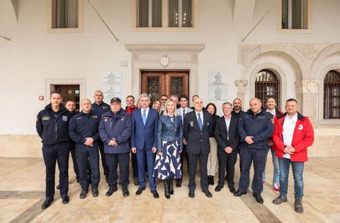 Organizzato il ricevimento della Regione Istriana e della Città di Pola, in occasione della Giornata Internazionale della Protezione Civile