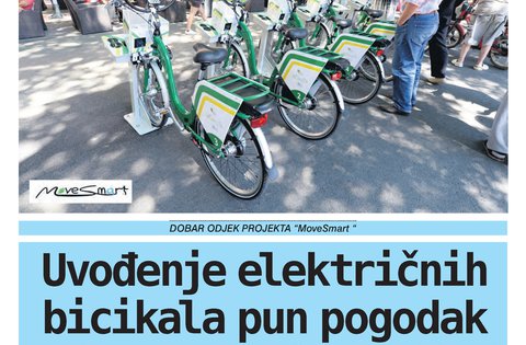 Uvođenje električnih bicikala u Puli