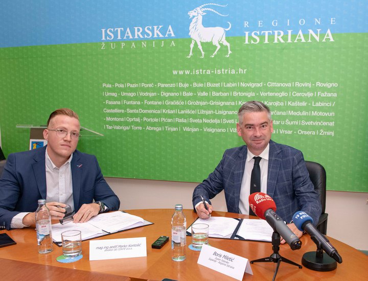 Un anno segnato da importanti investimenti nell'istruzione da parte della Regione Istriana: firmato il contratto per l'ampliamento del Centro KLIK di Pola