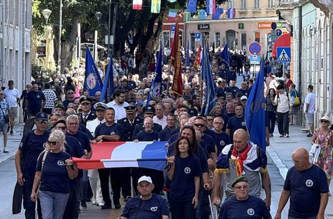 Dan pobjede i domovinske zahvalnosti i Dan hrvatskih branitelja u Istarskoj županiji obilježen 13. mimohodom hrvatskih branitelja