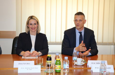 Upriličen prijem za Hrvatsku liječničku komoru