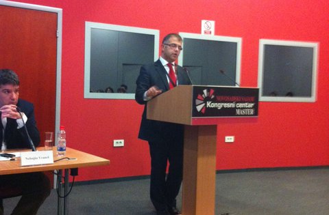 Vedran Grubišić alla conferenza sulla gestione dei rifiuti a Novi Sad