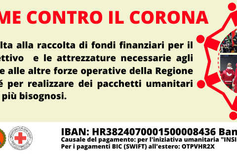 Parte la grande iniziativa umanitaria in Istria "Assieme contro il corona"