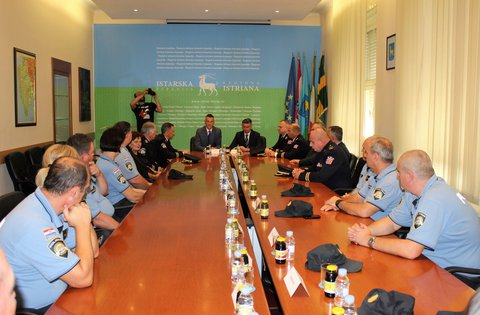 Ricevimento organizzato dalla Regione Istriana e dalla Città  di Pola