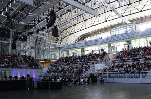 Molti studenti istriani di scuola media superiore al Secondo Incontro sui diritti umani