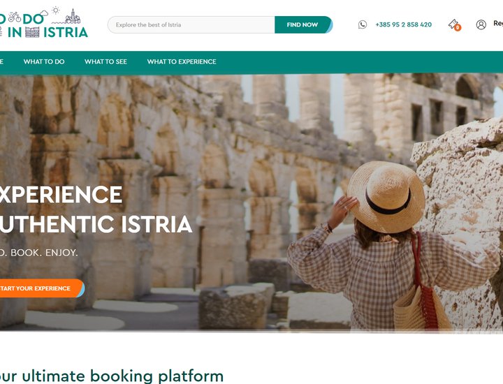 Otkrijte Istru uz To Do in Istria – jedinstvenu booking platformu koja objedinjuje najbolju ponudu poluotoka na jednom mjestu
