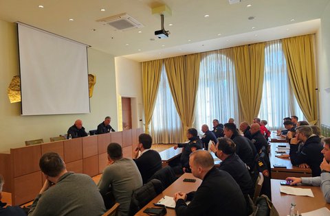 Pazin - 40. sjednica Stožera civilne zaštite Istarske županije