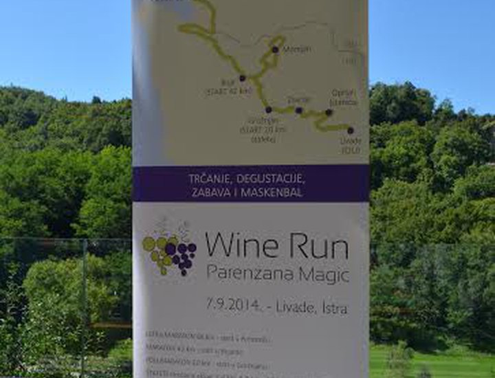 U sklopu europskog projekta "Parenzana magic" WINE RUN utrka