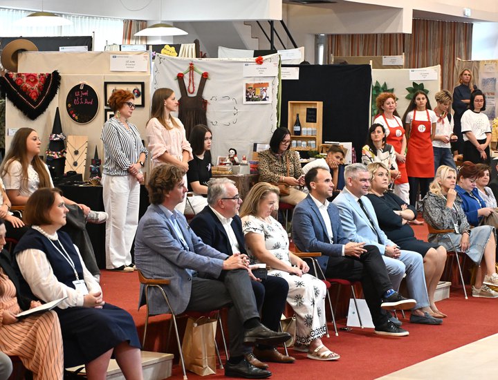 Il presidente Miletić all’inaugurazione della 38ª Rassegna delle cooperative scolastiche della Repubblica di Croazia a Parenzo