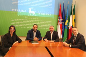 Održan radni sastanak župana Borisa Miletića i gradonačelnika Grada Pule Filipa Zoričića