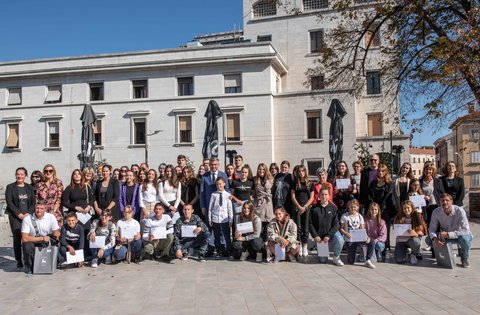 Župan Miletić primio učenice i učenike državne prvake: Vi ste naš ponos!