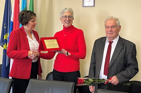 Dodijeljena Zahvalnica Saveza udruga antifašista Istarskoj županiji